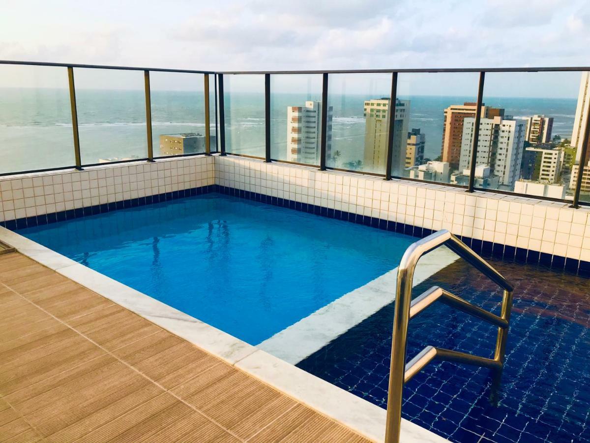 Apartamento com vista para o Mar Recife Exterior foto